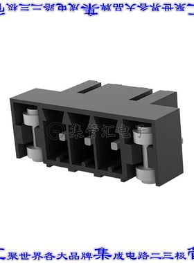 2213933-3 端子块连接器3POS接头公引脚带罩3.5mm黑色90DEG表贴SM