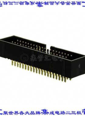 SBH41-NBPB-D20-ST-BK 针座连接器40POS接头2排1.27mm公形插针通