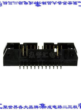 1658694-9 针座连接器24POS接头2排2.54mm公形插针通孔直针镀金