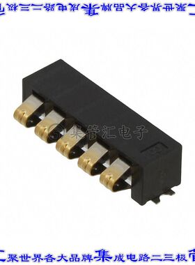 9155005541006 009155005541006弹簧式连接器5POS电池触点2.5mm表