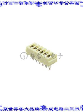 2-173983-6 连接器6POS单条导线2mm通孔直角IDC26-28AWG黄色