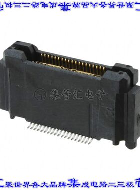 5767005-8 板对板连接器38POS插头外罩触点2排0.64mm表贴SMD镀金