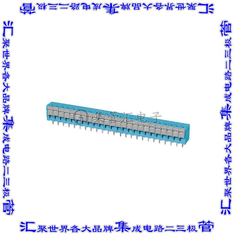 TBL004V-508-24BE-2GY 线对板连接器24POS接线端子5.08mm通孔垂直