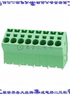 1819147 线对板连接器8POS接线端子7.5mm通孔30角度带板