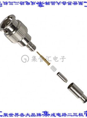 31-70261 同轴连接器BNC插头公引脚焊接75欧姆自由悬挂