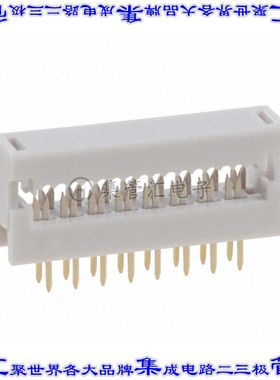 AWLP 16/3,2-T 连接器16POS带状电缆DIP针座2排1.27mm通孔IDC灰色