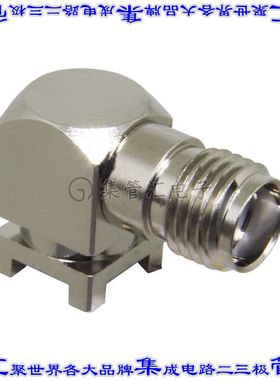 CONSMA002-SMD 同轴连接器SMA插座母插槽焊接50欧姆表面贴装直角