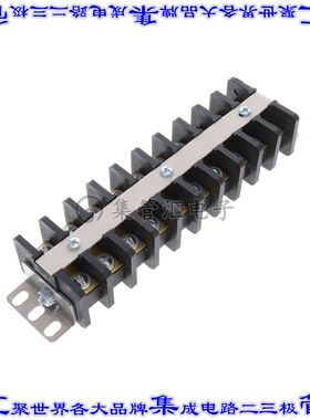 BT-10 端子块连接器10电路隔板接线座2排16.56mm螺钉