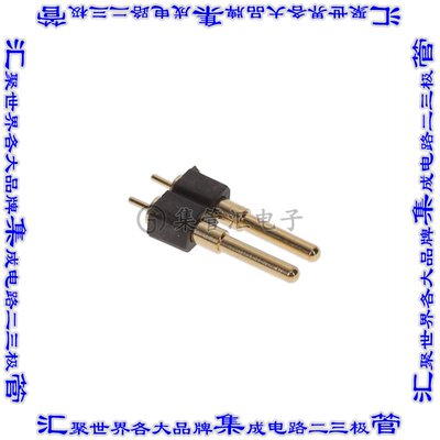 816-22-002-10-008101 弹簧式连接器2POS活塞型2.54mm通孔镀金