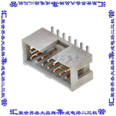 HTSS-107-01-L-DV 针座连接器14POS接头2排2.54mm公形插针表贴SMD