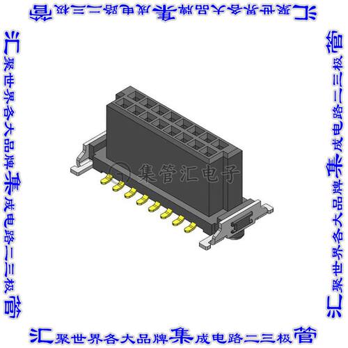 CBEC225-0879B001C1AF 针座连接器16POS插座2排1.27mm母形插口表