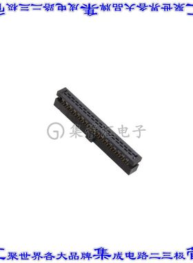 TCSD-17-01-F-N 矩形连接器34POS插座2排2mm母插口黑色IDC镀金自