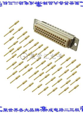 DDMA50PK87 连接器50POS插头公引脚3排D-Sub面板安装