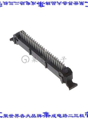45250-620200 针座连接器50POS接头2排1.27mm公形插针通孔直针镀