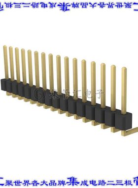 PRPC016SGAN-M71RC 针座连接器16POS分离式2.54mm公形插针通孔直