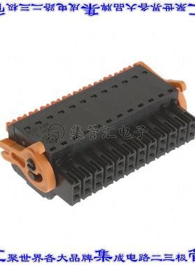 1278340000 端子块连接器24POS插头母插口2排3.5mm黑色自由悬挂