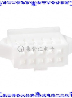 DF1B-10DES-2.5RC 矩形连接器外壳10POS插座2排2.5mm母形插口白色