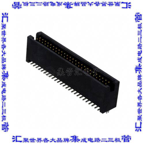 TFM-125-22-S-D-LC 针座连接器50POS接头2排1.27mm公形插针表贴SM