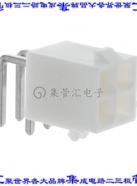 39301042 0039301042针座连接器4POS接头2排4.2mm公形插针通孔直