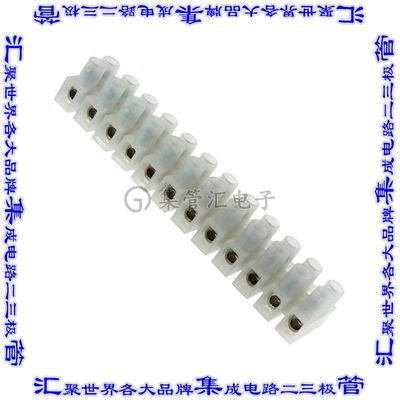 1-1776293-2 端子块连接器12电路欧式接线板2排8mm螺钉