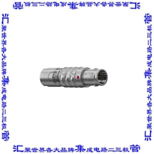 圆形连接器4POS插头公引脚焊杯镀金自由悬挂 4200 S11L0C P04MJG0