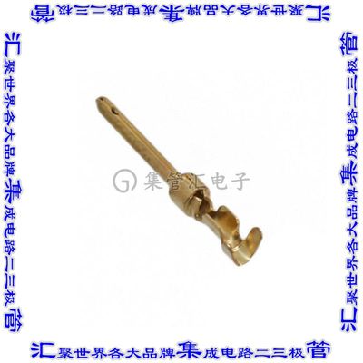 1658539-1 连接器触点触头引脚20-24AWG压接镀金