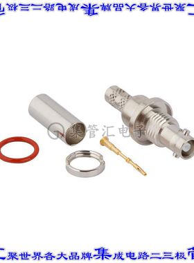 034-1046 同轴连接器BNCHD插孔母形插口压接75欧姆面板安装