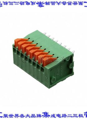 AST0820806 线对板连接器8POS接线端子2.54mm通孔垂直带板