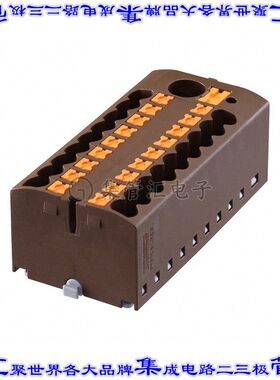 3273384 接插件连接器DISTRIBUTION BLOCK BROWN