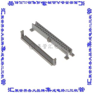 45140-020000 矩形连接器40POS插座2排1.27mm母插口IDC镀金自由悬