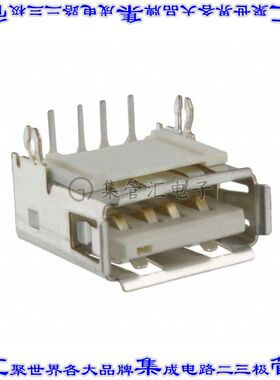 87520-0010BLF 连接器USB-A插座4POS USB 2.0通孔直角