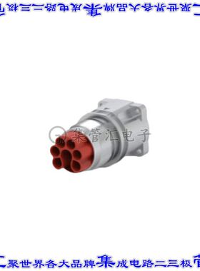 HEC208N00000200000 圆形连接器10(3+6电源+PE)插座外壳用于公插