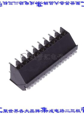 1071186 线对板连接器9POS接线端子3.81mm通孔45角度带板