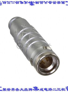 FLKD-08FGMS-GCP-215 圆形连接器8POS插头公引脚焊杯镀金自由悬挂