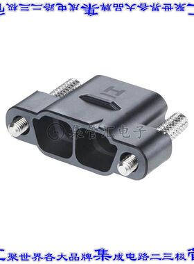 KA1-3010298M5 矩形连接器外壳2POS插头8.5mm公形引脚黑色自由悬