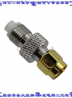 ADAPT/FMEF/SMAM 连接器适配器 SMA 插头公引脚 至 FME 插孔母插