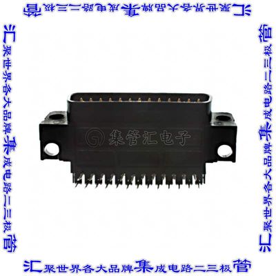 5748873-1 连接器25POS插头公引脚2排D-Sub通孔直角