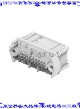 2-1355154-1 针座连接器18POS接头2排2.54mm公形插针通孔直针锡