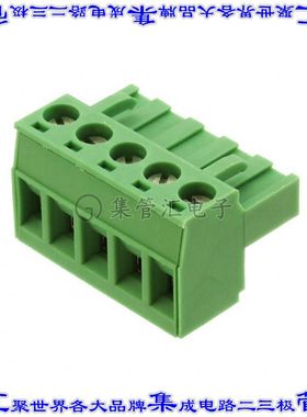 1779864 端子块连接器5POS插头母插口5mm绿色自由悬挂