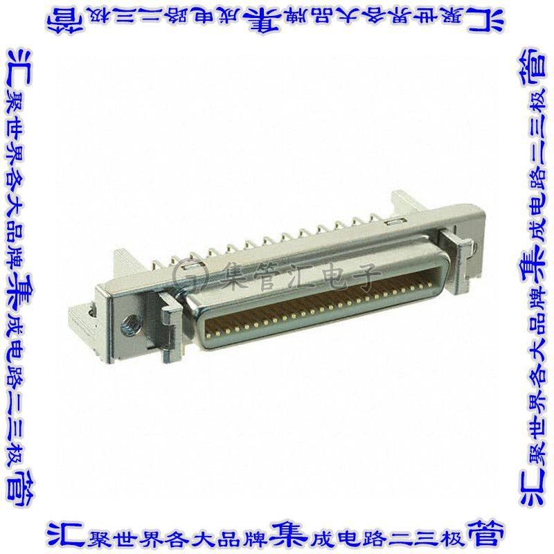 N10250-52E2PC 接插件连接器CONN RCPT 50POS R/A SOLDER