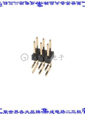 10129382-906002BLF 针座连接器6POS可切割2排2.54mm公形插针通孔