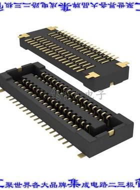 AXT534124 板对板连接器34POS插口外罩触点2排0.4mm表贴SMD镀金