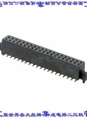 M50-4302045 针座连接器40POS插座2排1.27mm母形插口表贴SMD镀金