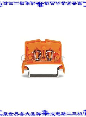 264-716 端子块连接器2POS馈通式6.0mm橙色12-28AWG