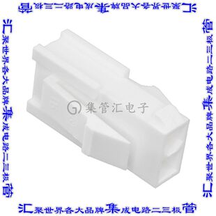 10127816-02LF 矩形连接器外壳2POS插头2排4.2mm公形引脚天然色面