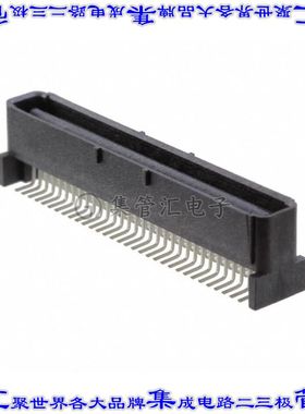 5120534-1 板对板连接器64POS插头中央触点带2排1mm表贴SMD镀金