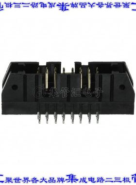 1658694-8 针座连接器16POS接头2排2.54mm公形插针通孔直针镀金