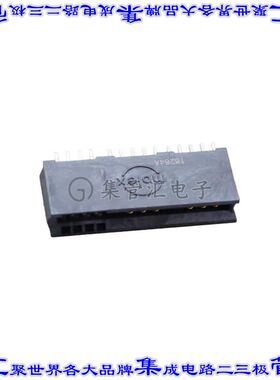459110012 0459110012卡边缘连接器12(8+4电源)母头2排12.9mm黑色