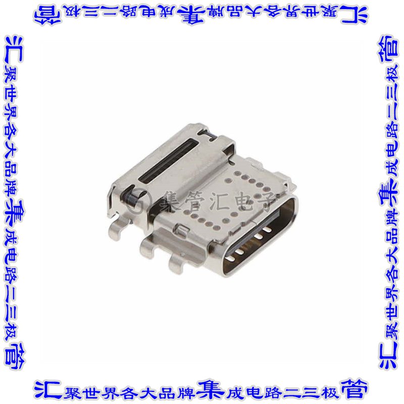 DX07BD24JJ4R1100 连接器USB TYPE-C插座24POS USB 4.0 Gen 3表面
