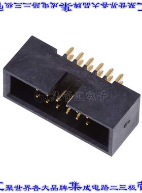 20021511-00012T4LF 针座连接器12POS接头2排1.27mm公形插针通孔